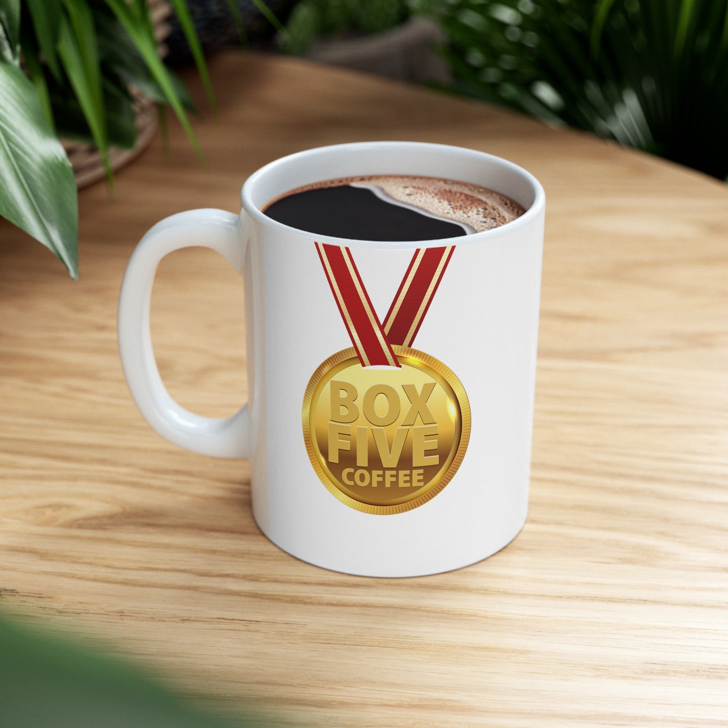 Box Five Ceramic Mug